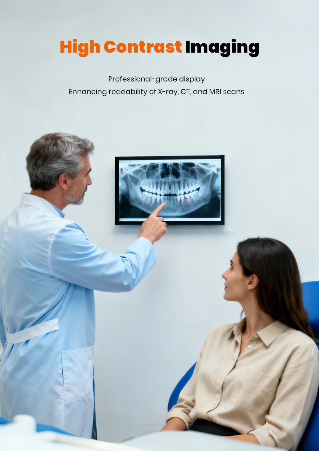 high contrast local dimming display