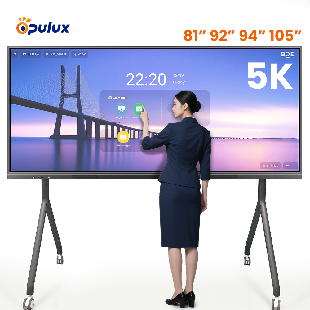 5K 21: 9 IR 50-Point Multi-Touch Interactive Whiteboard for Education and Business OEM/ODM