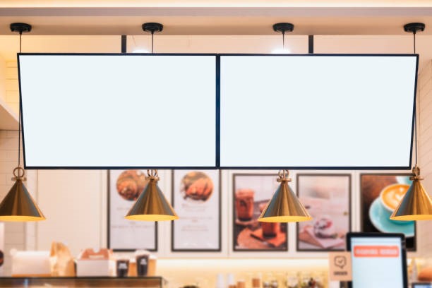 LCD digital menu board