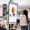 interactive LCD retail digital signage