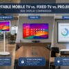 B2B Commercial Display Comparison Guide