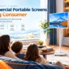 Commercial Portable Screens Going Consumer