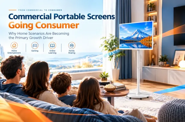 Commercial Portable Screens Going Consumer